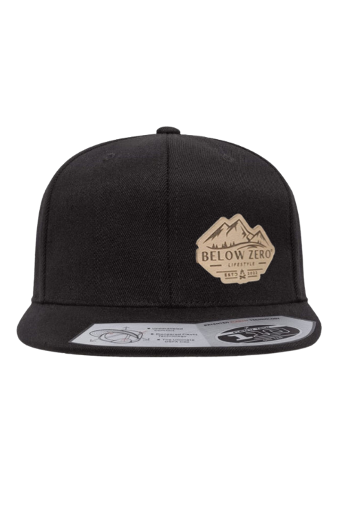 Below Zero Snapback Flat Bill Hat